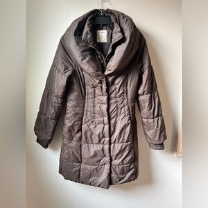 Women's Brown Puffer Coat